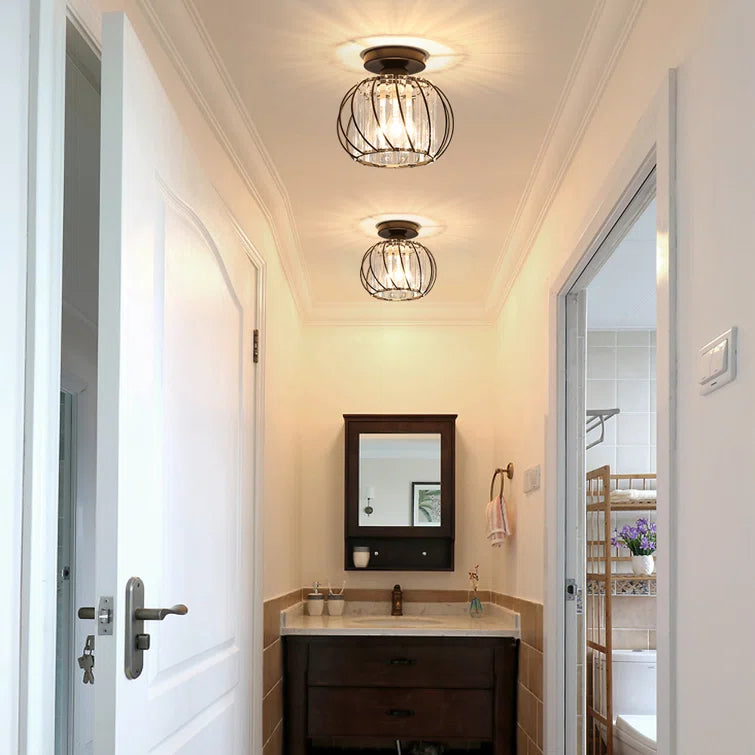 Minimalist Glass Ceiling Lamp