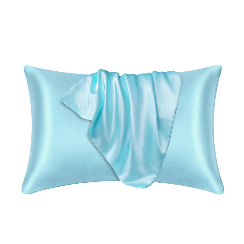 100% Mulberry Silk Pillowcase – Smooth, Hypoallergenic, and Luxurious