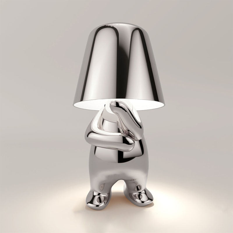 Modern Touch-Control LED Lamp – Stylish Rechargeable Design