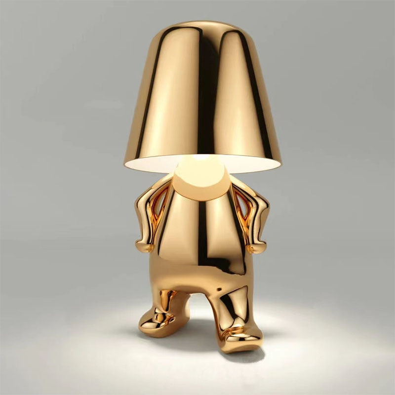 Modern Touch-Control LED Lamp – Stylish Rechargeable Design