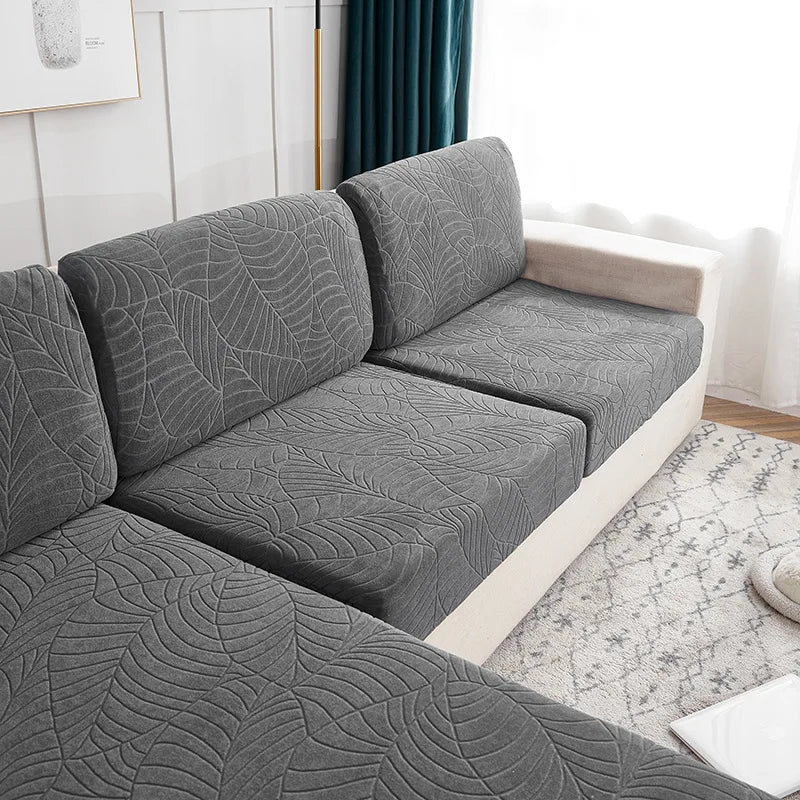 Thick Jacquard Stretch Sofa Cushion Cover – Anti-Slip and Splash Resistant