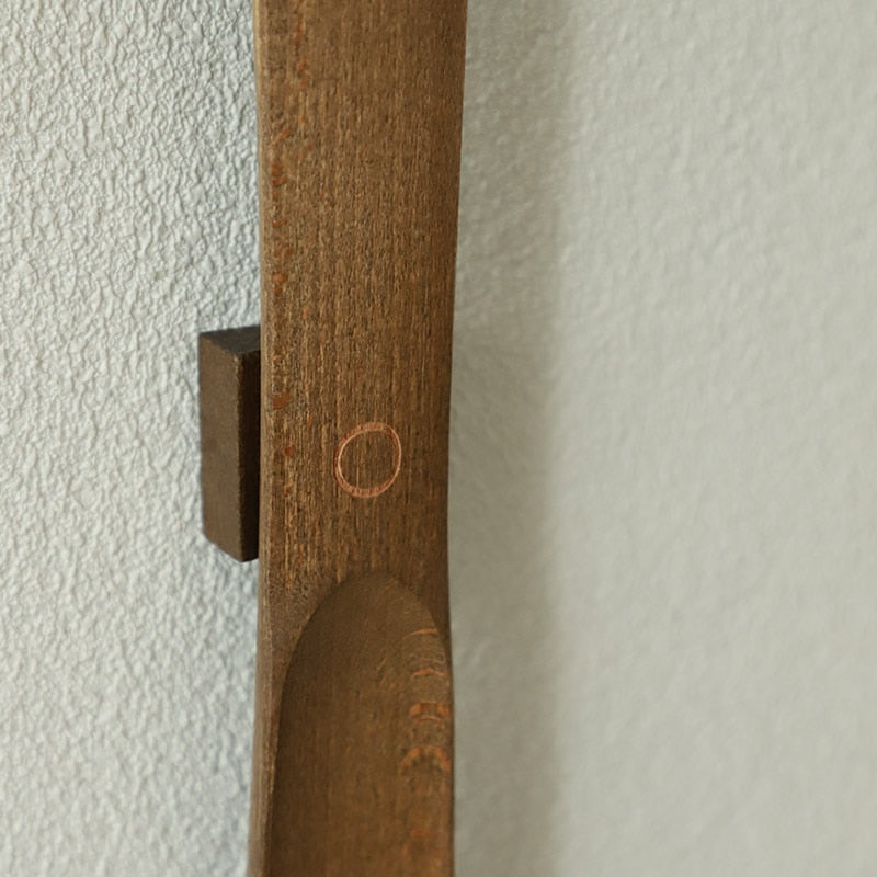 Wooden Long Handle Magnetic Shoehorn for Easy Shoe Access