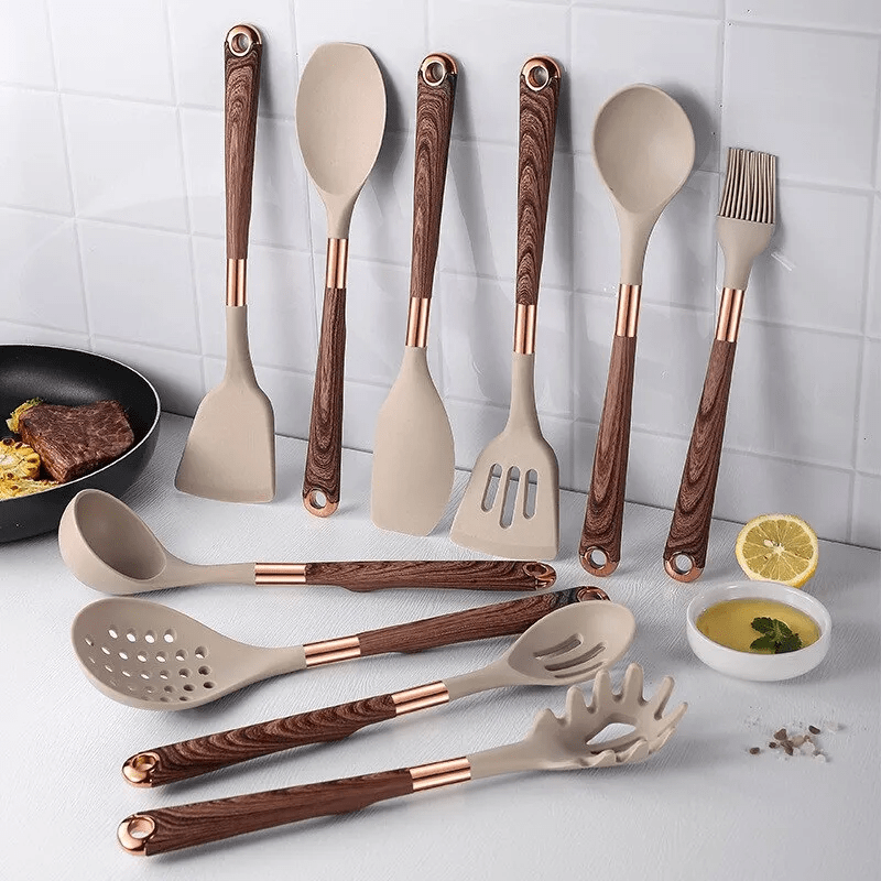 ChefEase – Versatile Silicone Kitchen Set with Modern Style