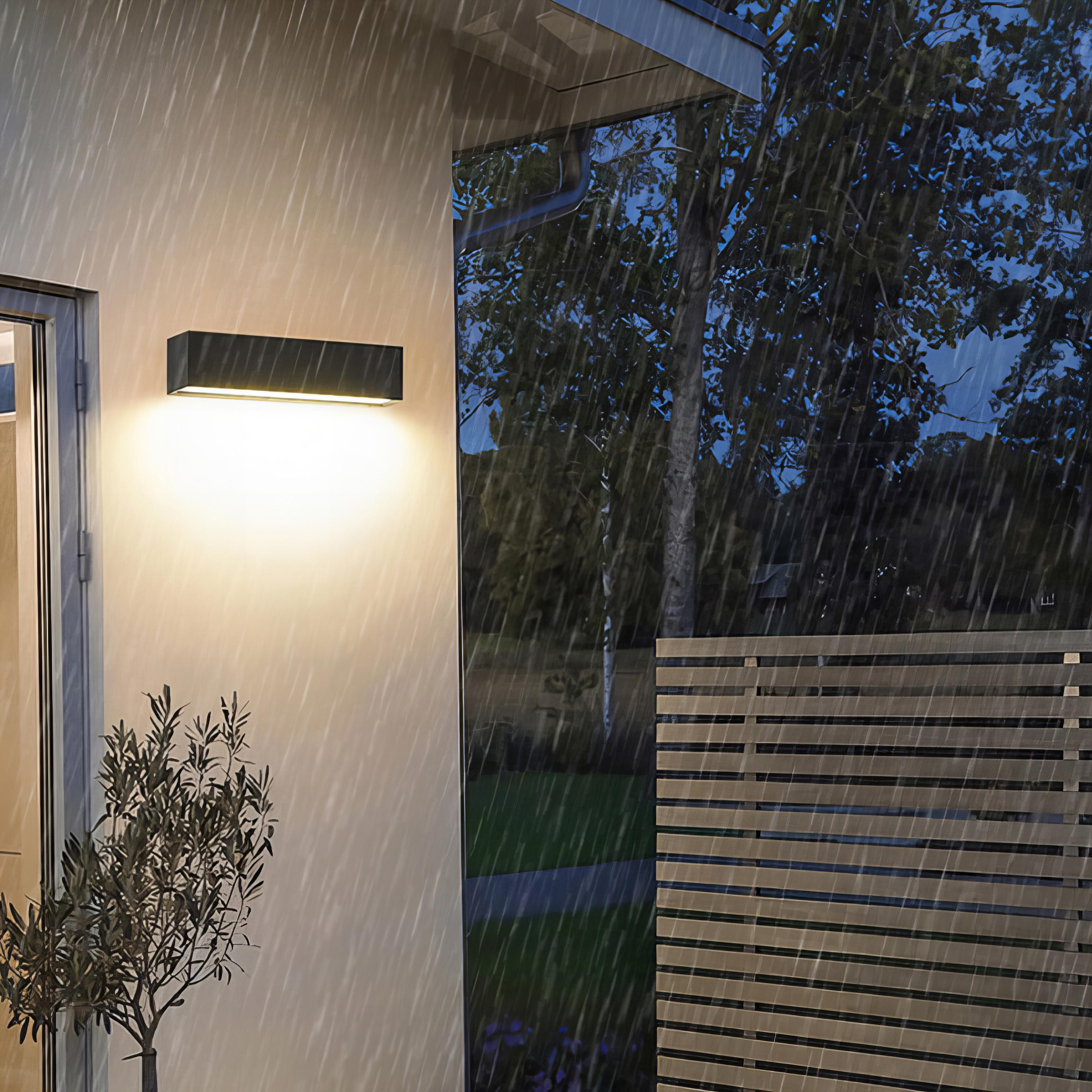 Uriah - Thin Strip LED Modern Outdoor Wall Light IP65