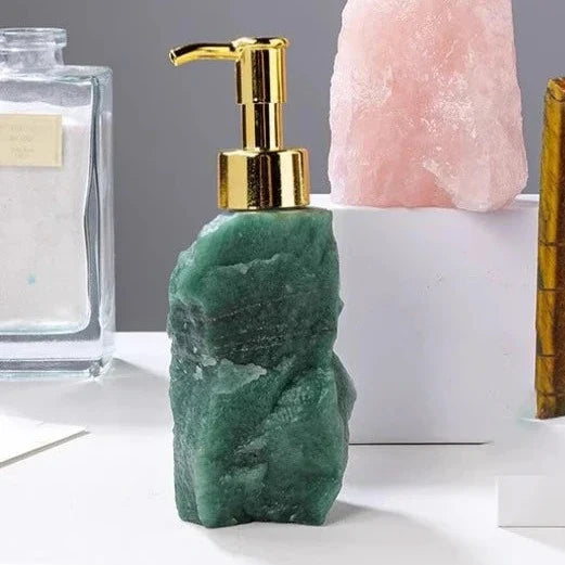 Opalique Handmade Soap Dispenser Luxury Crystal Elegance