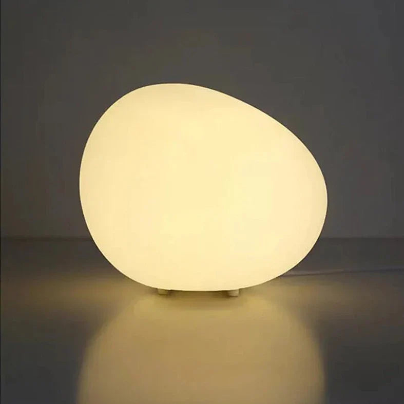 Minimalist Stone-Shaped Table Lamp