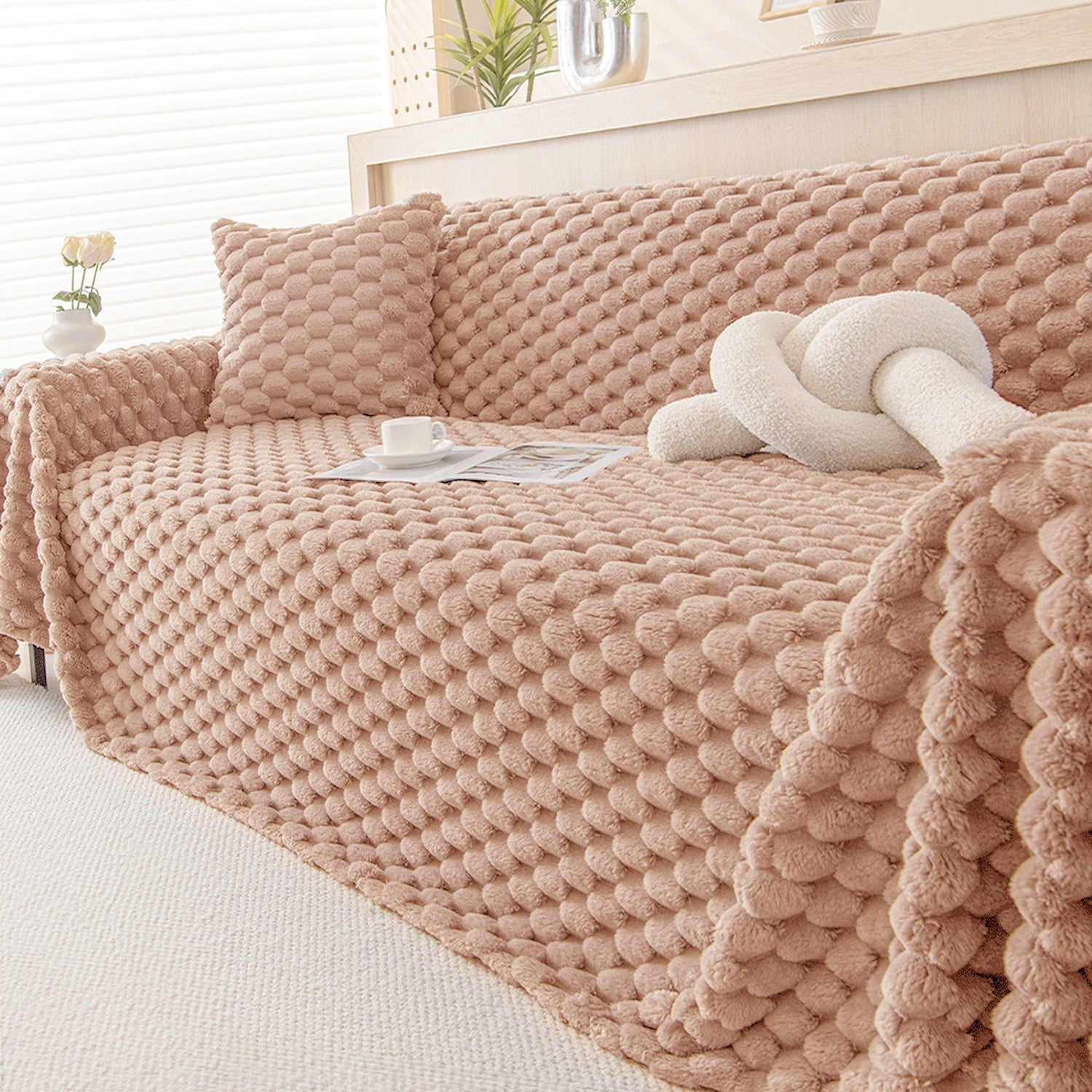 Cozy Chic Sofa Cover - Modern, Stylish & Durable Sofa Protection
