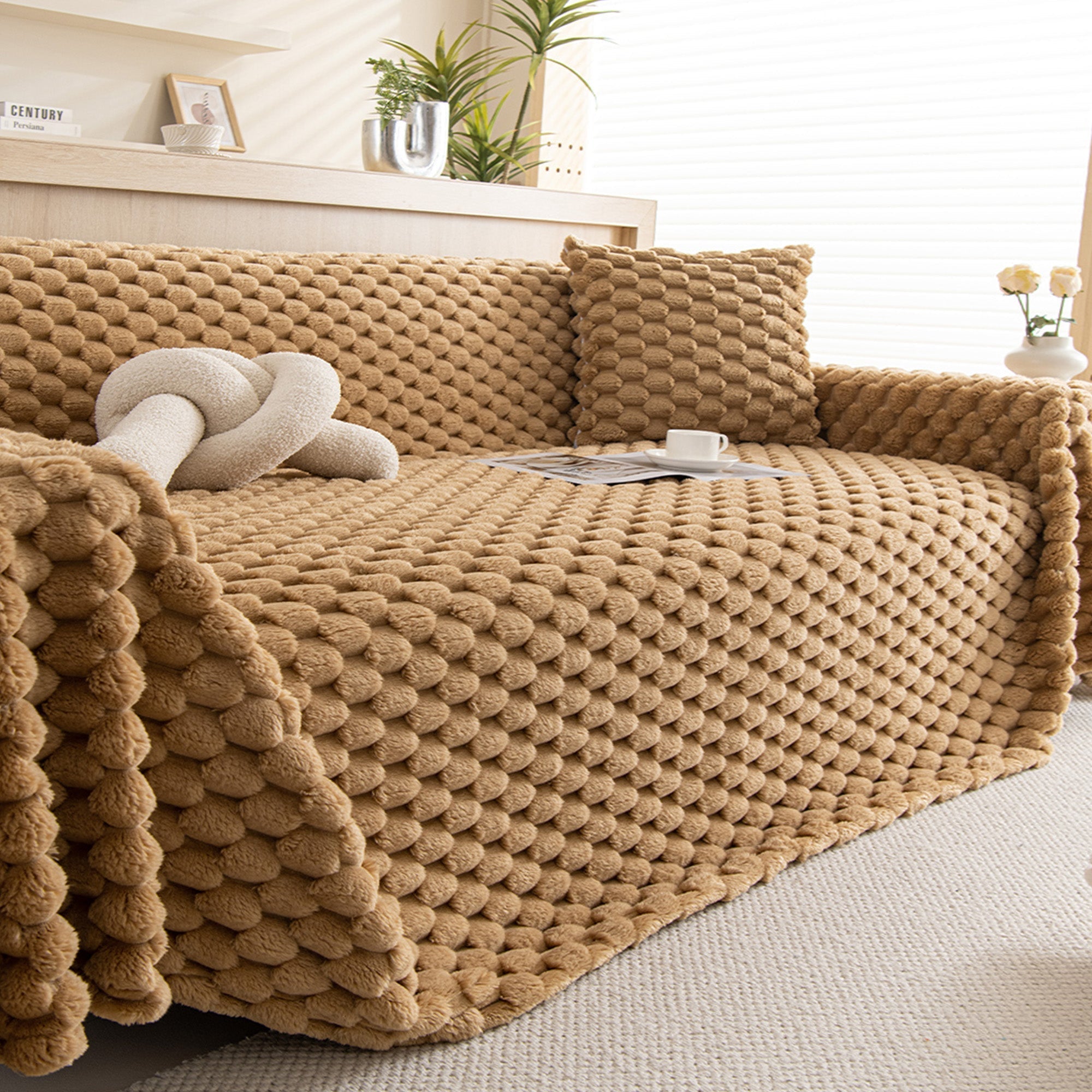 Cozy Chic Sofa Cover - Modern, Stylish & Durable Sofa Protection