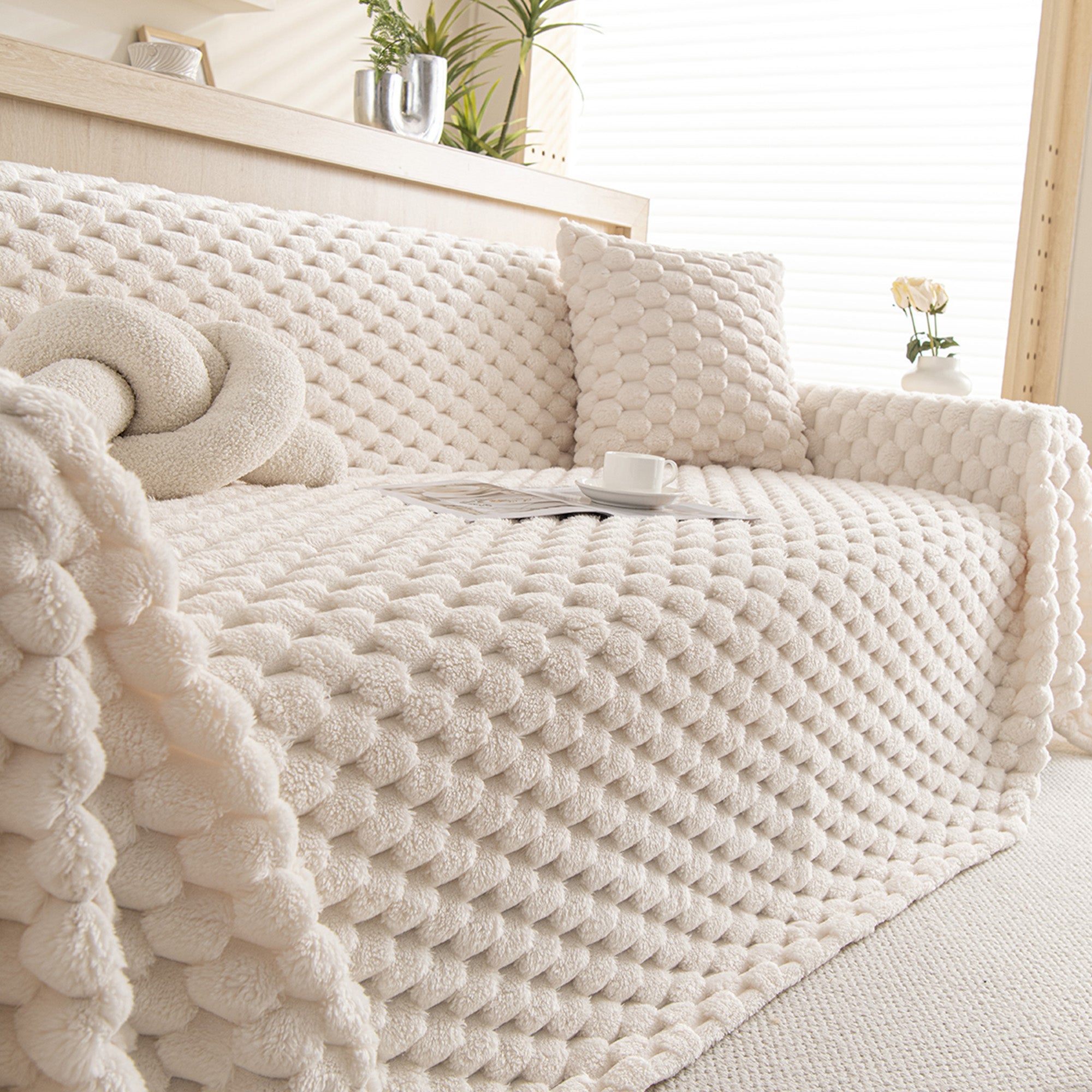 Cozy Chic Sofa Cover - Modern, Stylish & Durable Sofa Protection
