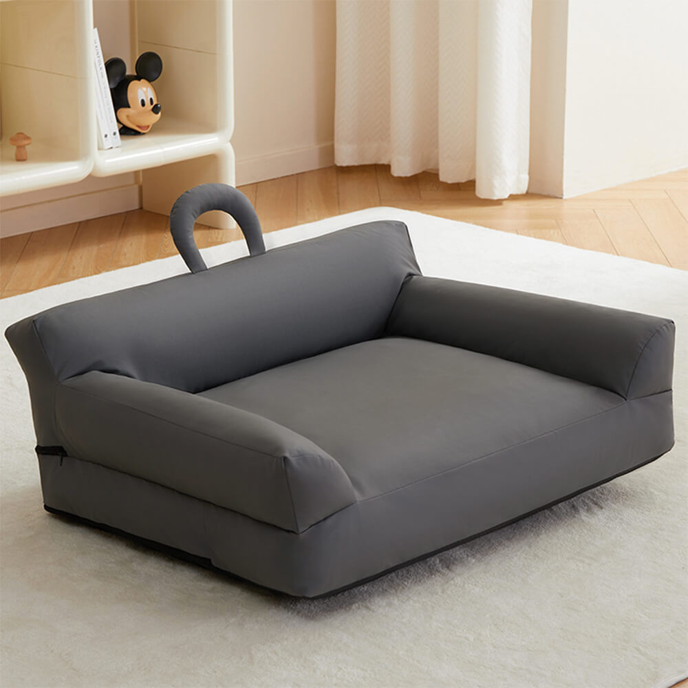 Elevated Pet Sofa Bed Stylish Waterproof Ergonomic Comfort