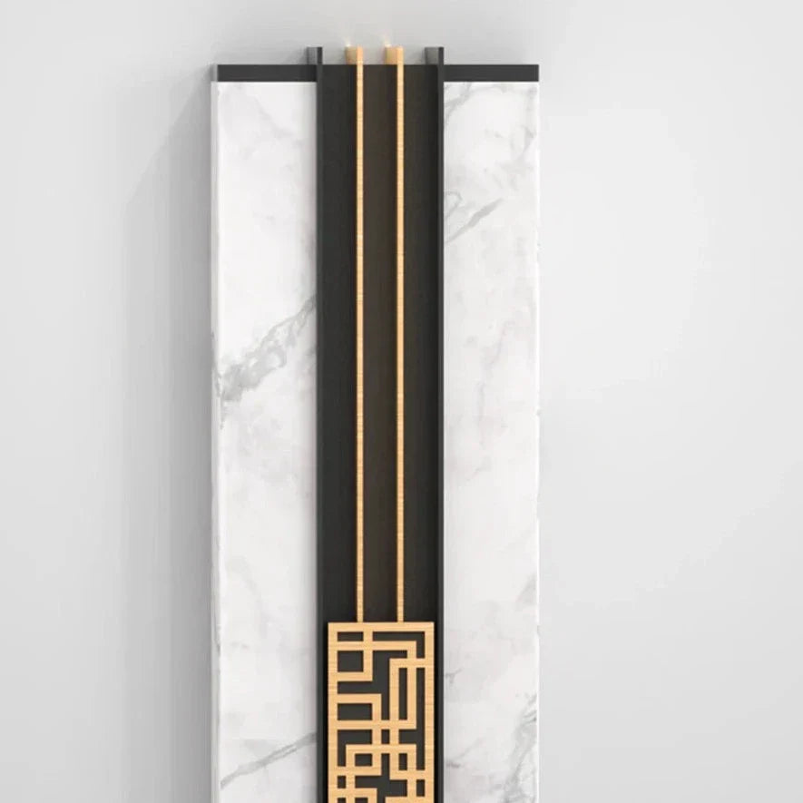 Baez - Marble Style LED Wall Light Bar for Outdoors