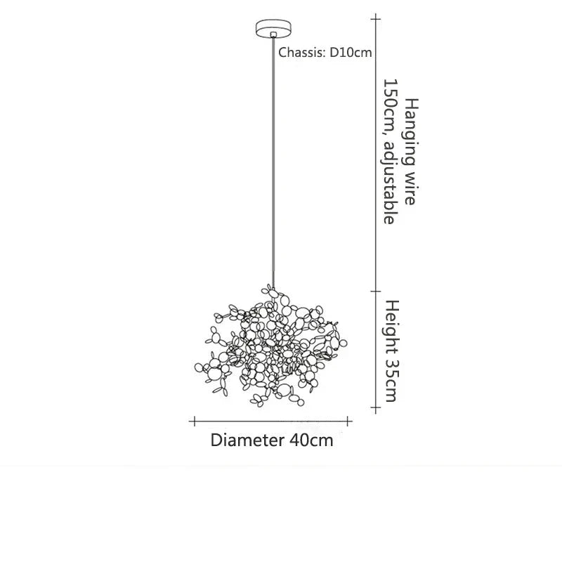 Aurora Chandelier – Breathtaking Lighting for Any Space