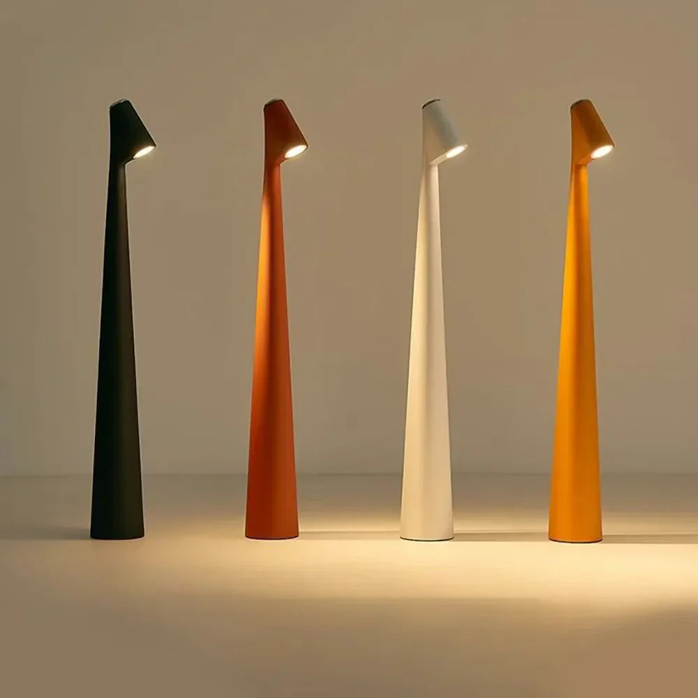 Minimalist Bedside Table Lamp with Adjustable Brightness