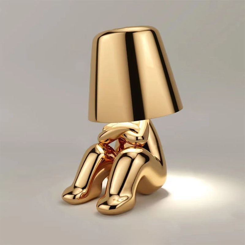 Modern Touch-Control LED Lamp – Stylish Rechargeable Design