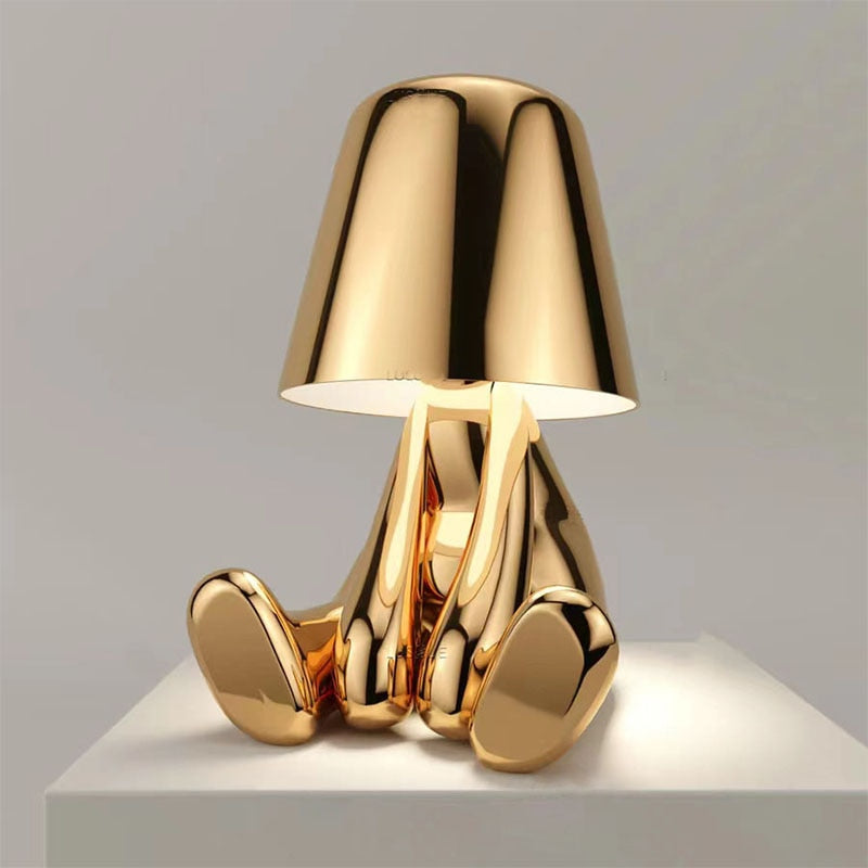 Modern Touch-Control LED Lamp – Stylish Rechargeable Design