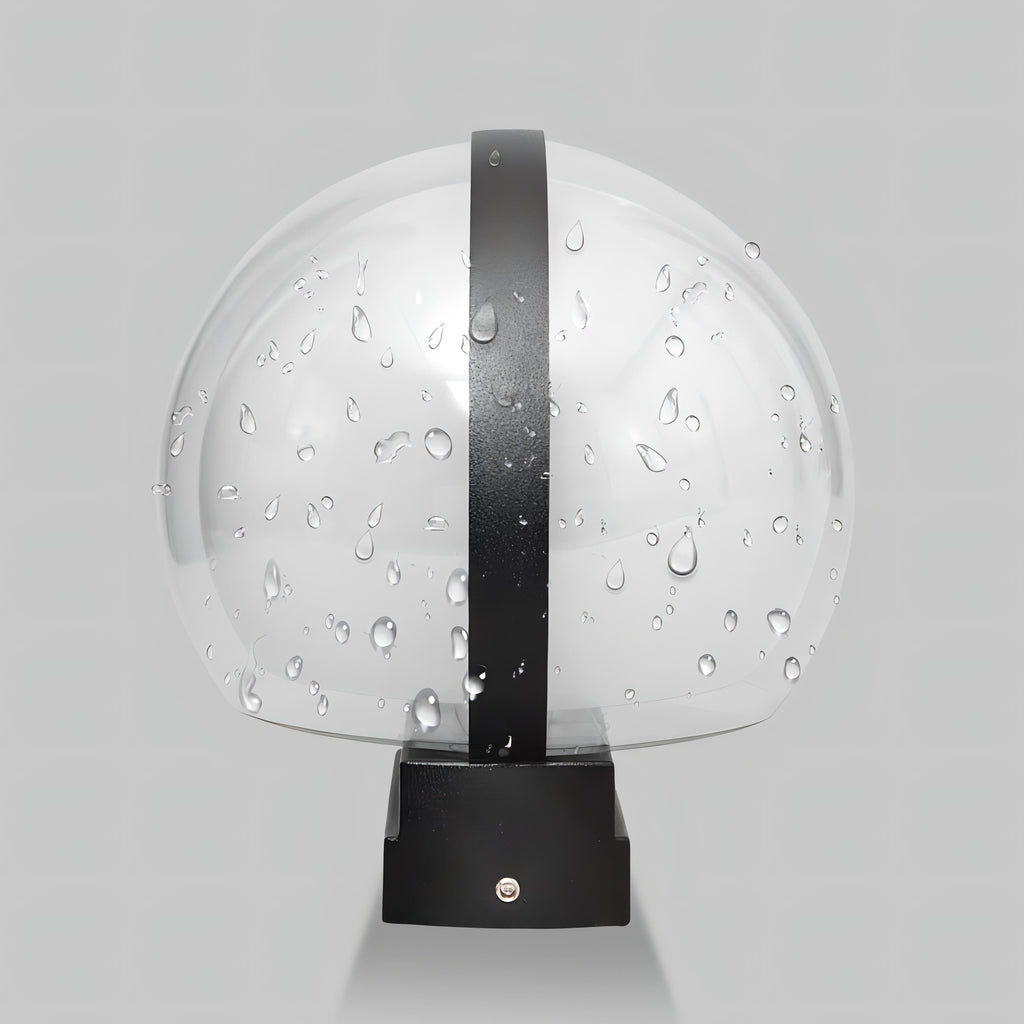 Caspian - Modern 10W Round LED Outdoor Wall Light IP65