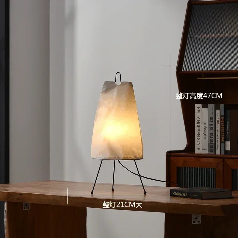 Japanese-Inspired LED Floor Lamp – Elegant, Minimalist Design