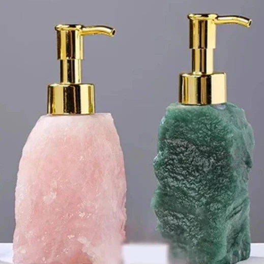 Opalique Handmade Soap Dispenser Luxury Crystal Elegance