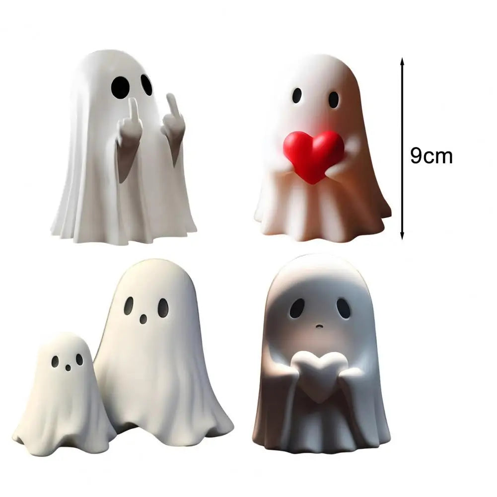 Spooky Cute Ghost Figurine