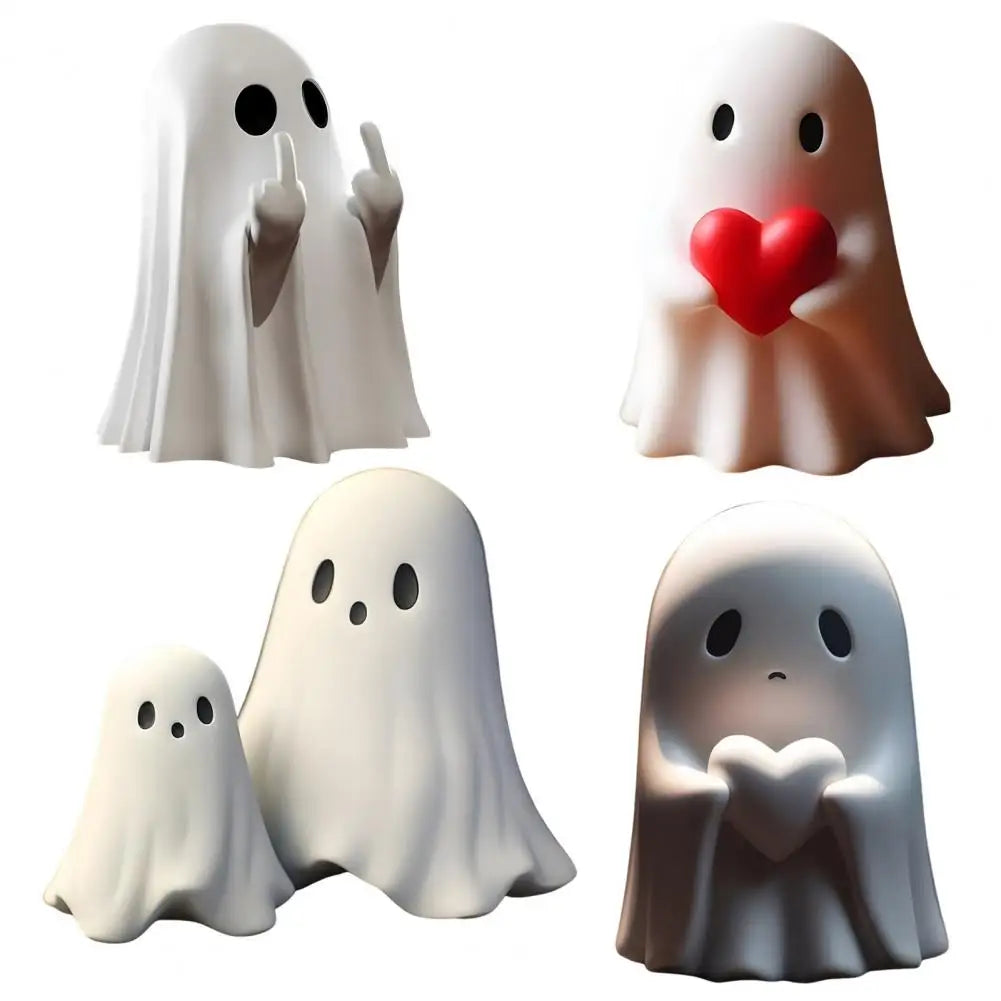 Spooky Cute Ghost Figurine