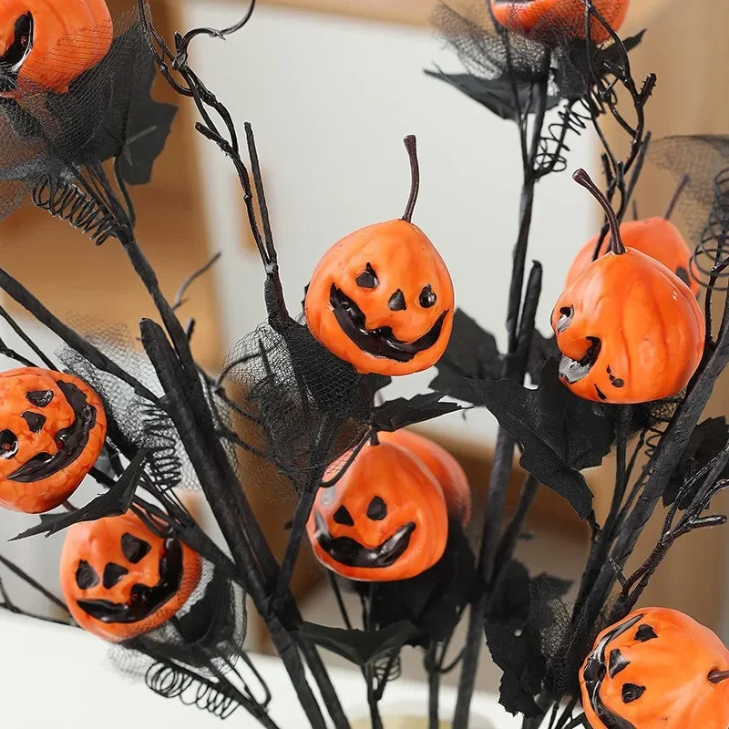 Halloween Pumpkin Bouquet Decoration