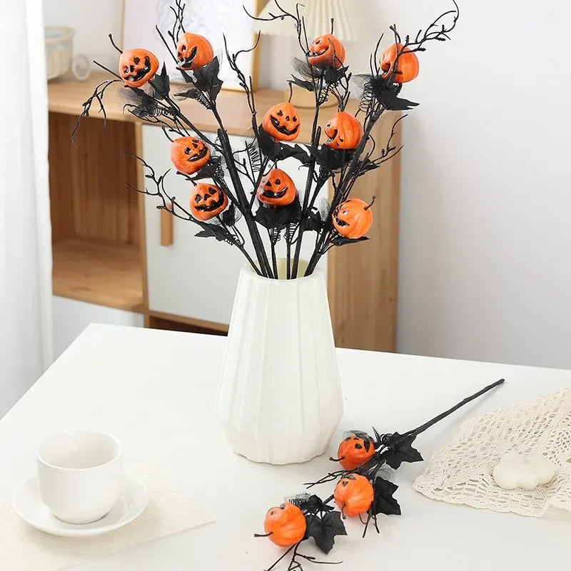 Halloween Pumpkin Bouquet Decoration