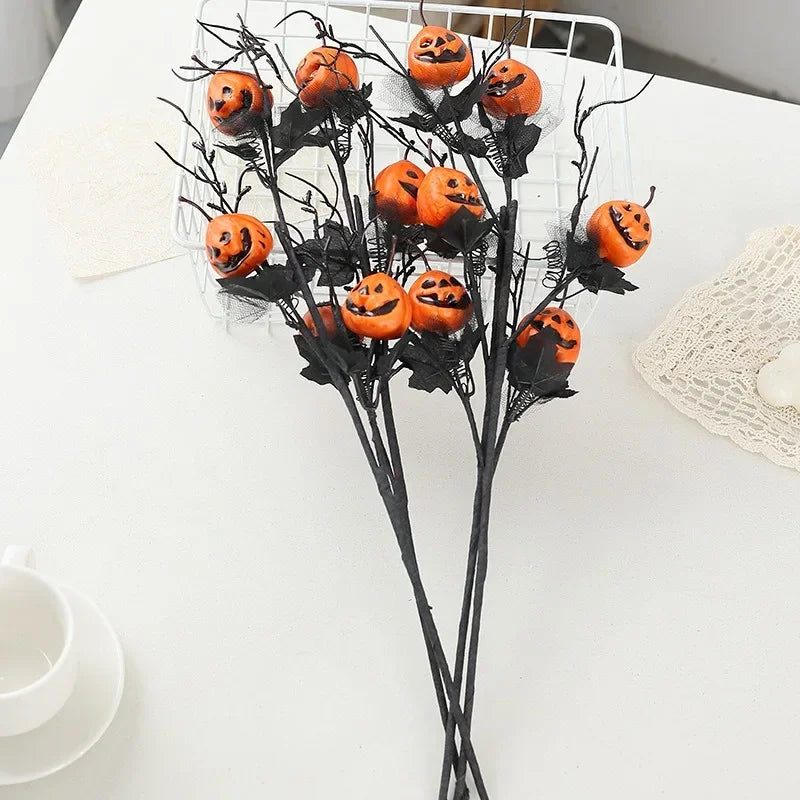 Halloween Pumpkin Bouquet Decoration