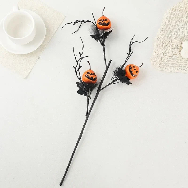 Halloween Pumpkin Bouquet Decoration