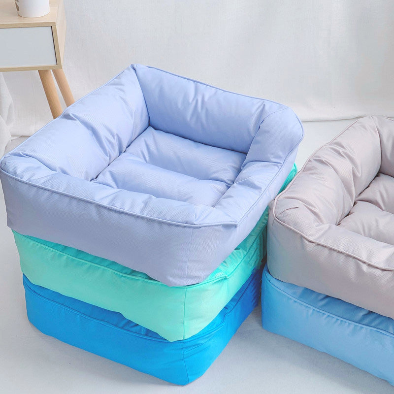 Waterproof Cooling Pet Sofa Bed with Breathable Fabric