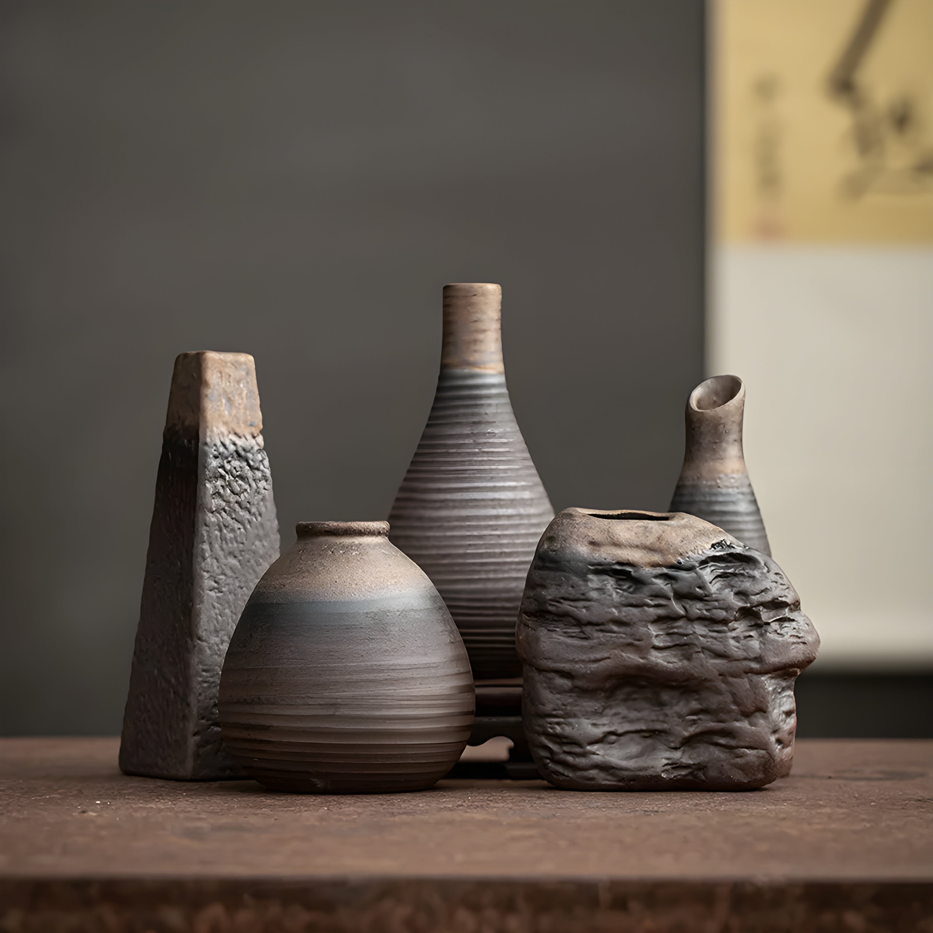 Creative Handmade Antique Ceramic Vase for Elegant Decor