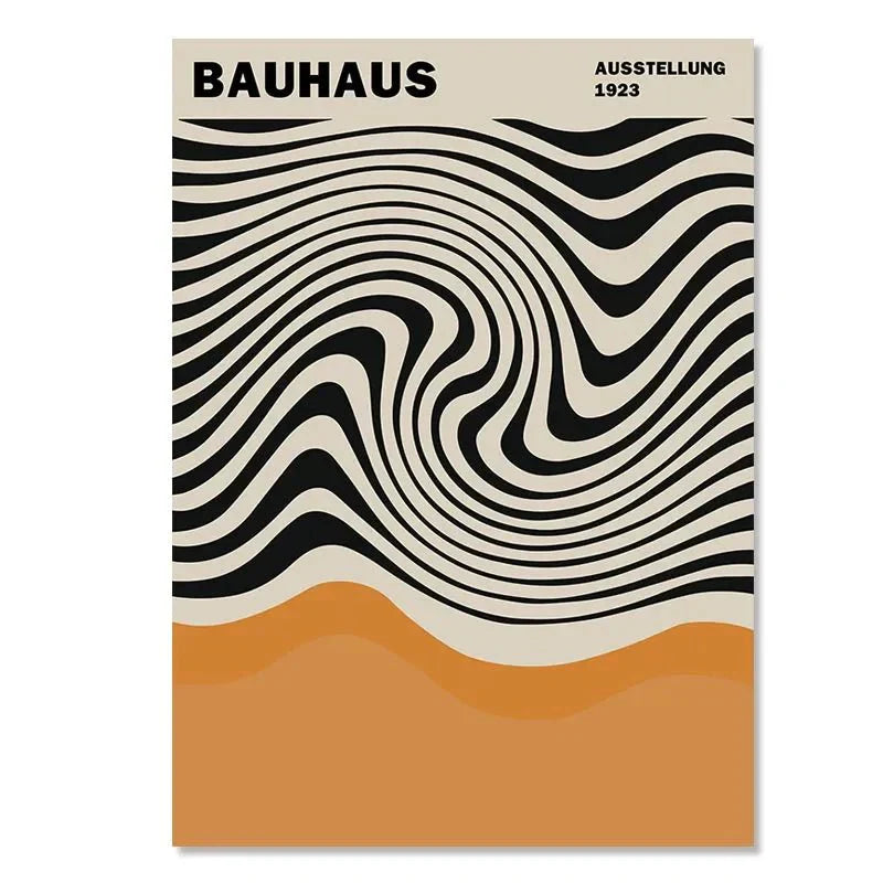 Abstract Canvas Wall Art Poster - Modern Unframed Design