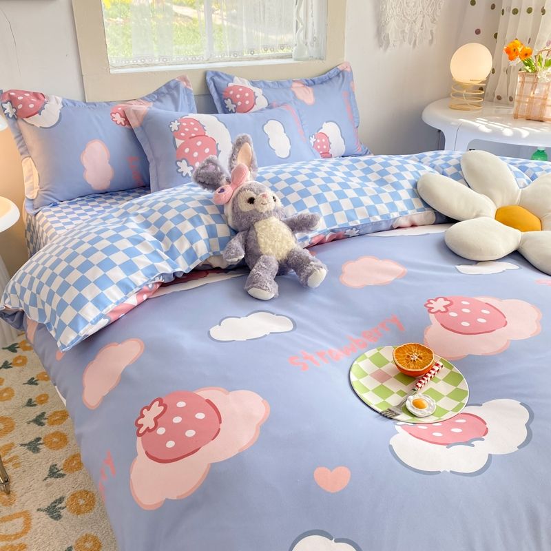 Abstract Chequerboard Single Bedding Set