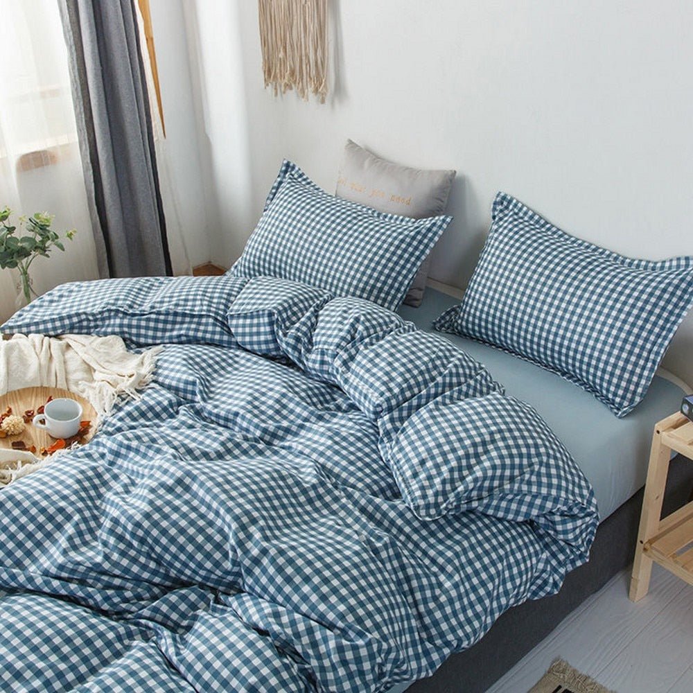 Abstract Chequerboard Single Bedding Set