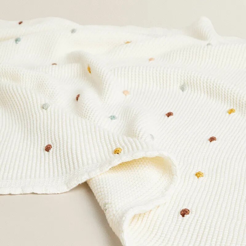 Soft Chenille Knitted Blanket for Cozy Home Decor