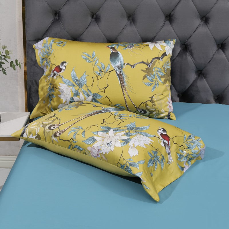 Tropical Haven Duvet Cover Set (Egyptian Cotton, 500 TC)