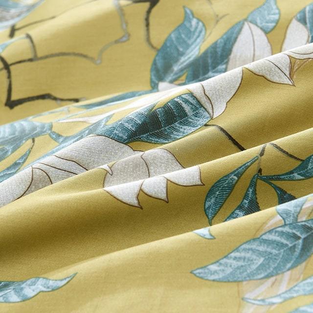 Tropical Haven Duvet Cover Set (Egyptian Cotton, 500 TC)