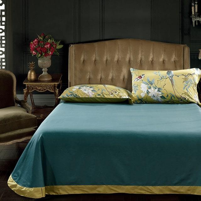 Tropical Haven Duvet Cover Set (Egyptian Cotton, 500 TC)