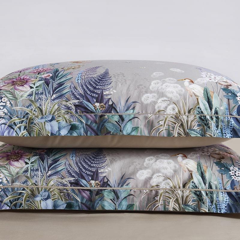 FloraLuxe Duvet Cover Set (Egyptian Cotton, 500 TC)