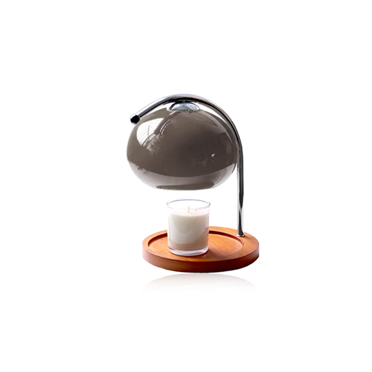 Glass Candle Warmer Lamp – Dimmable Retro Glow