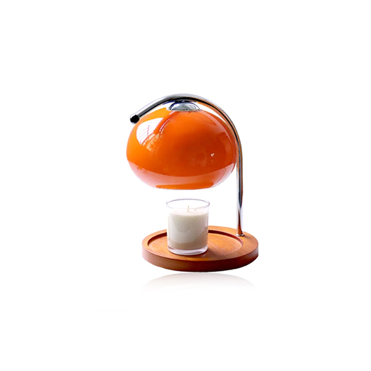 Glass Candle Warmer Lamp – Dimmable Retro Glow