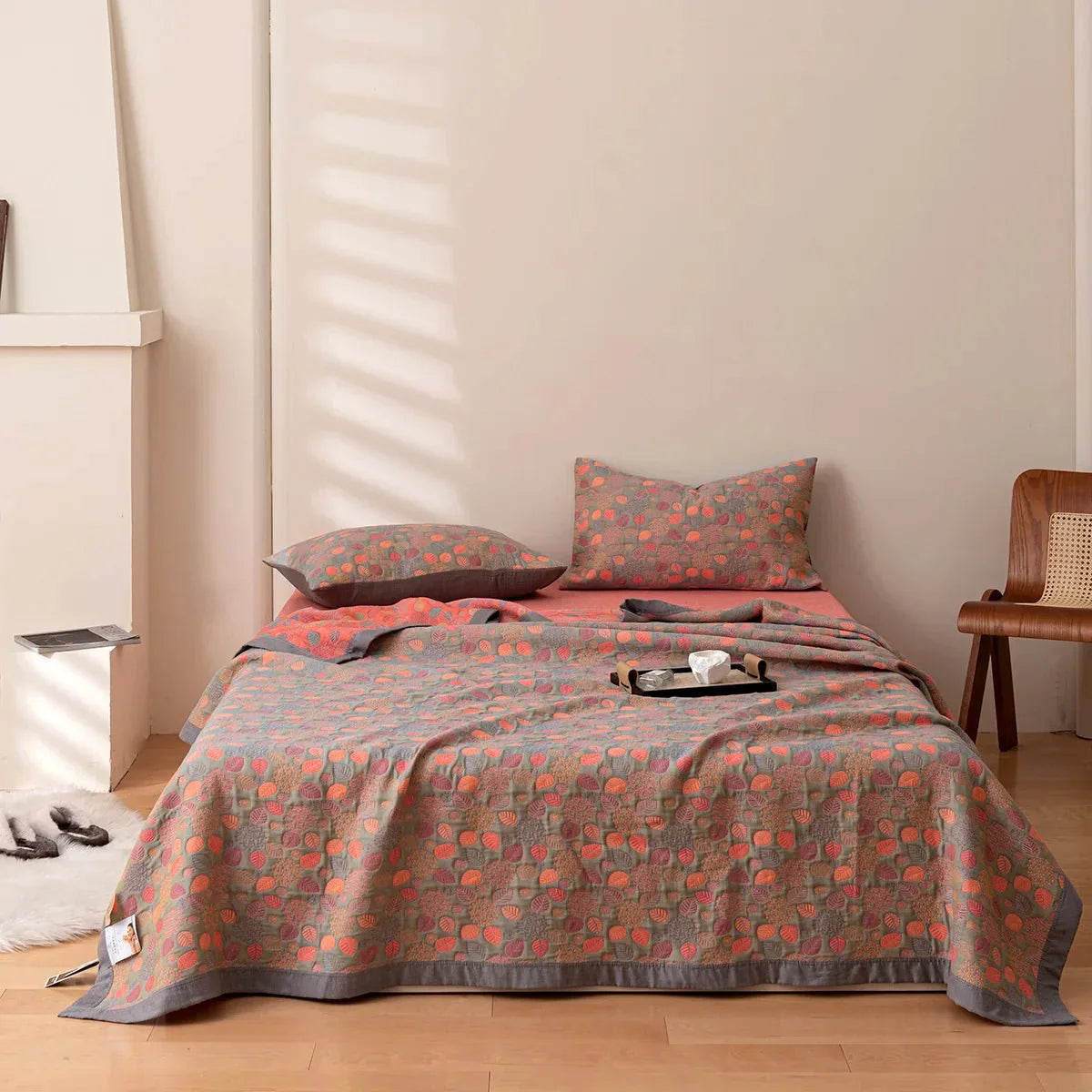 Decorative Bohemian Style Bed Blanket for Cozy Comfort