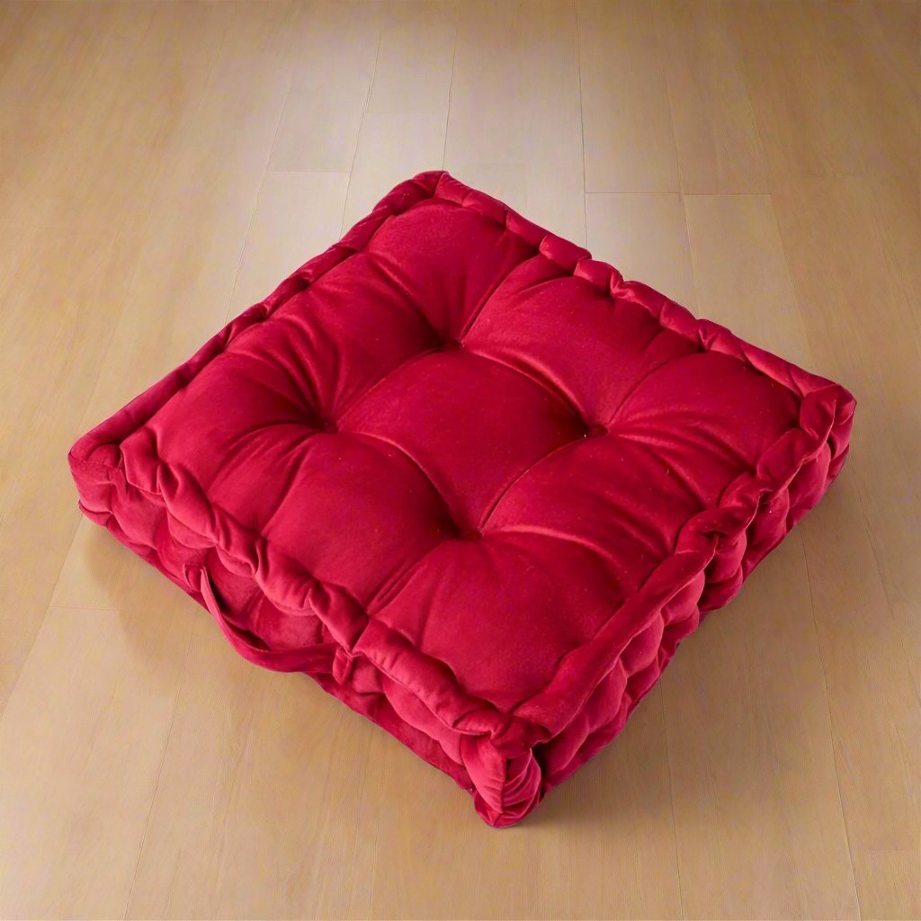 Deep Velvet Thickened Seat Cushion for Comfort and Style