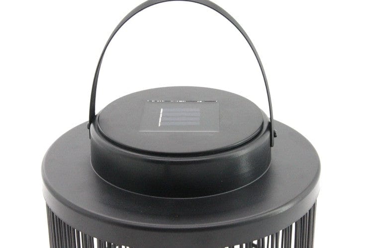 Solar-Powered Woven Lantern – Rustic and Weather-Resistant Design