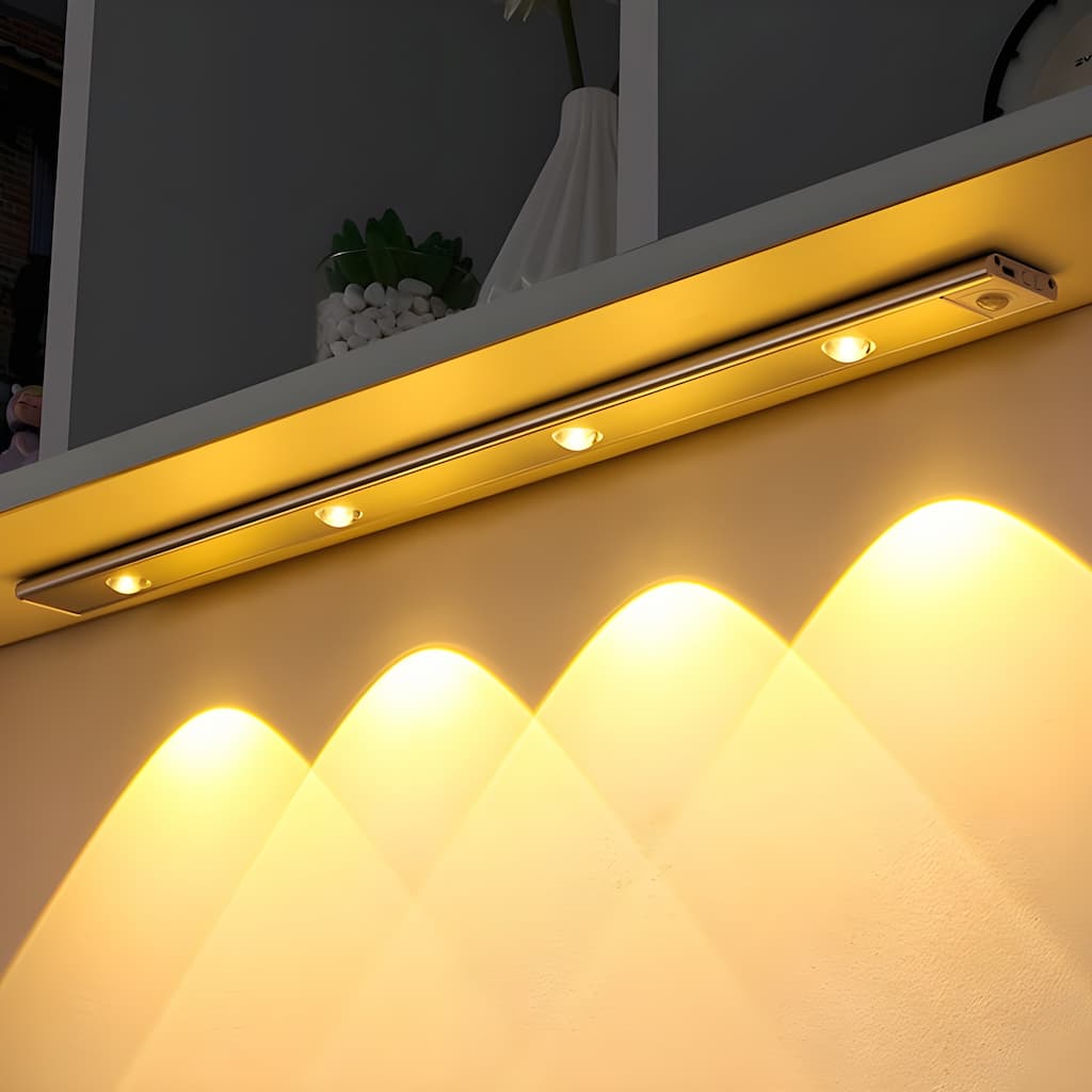 Wireless Motion Sensor LED Light – Rechargeable and Easy to Install