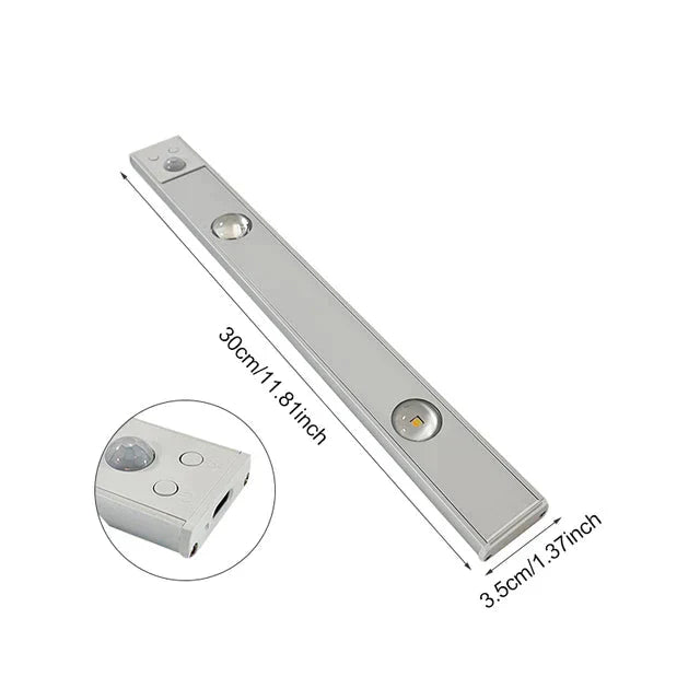 Wireless Motion Sensor LED Light – Rechargeable and Easy to Install
