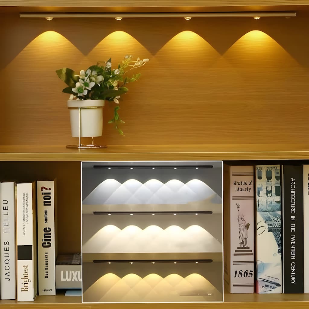 Wireless Motion Sensor LED Light – Rechargeable and Easy to Install