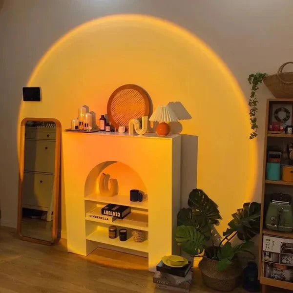 SolAura 15-Colour Sunset Projector Lamp for Relaxing Ambience