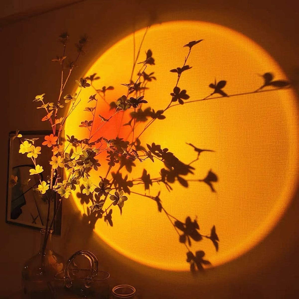 SolAura 15-Colour Sunset Projector Lamp for Relaxing Ambience