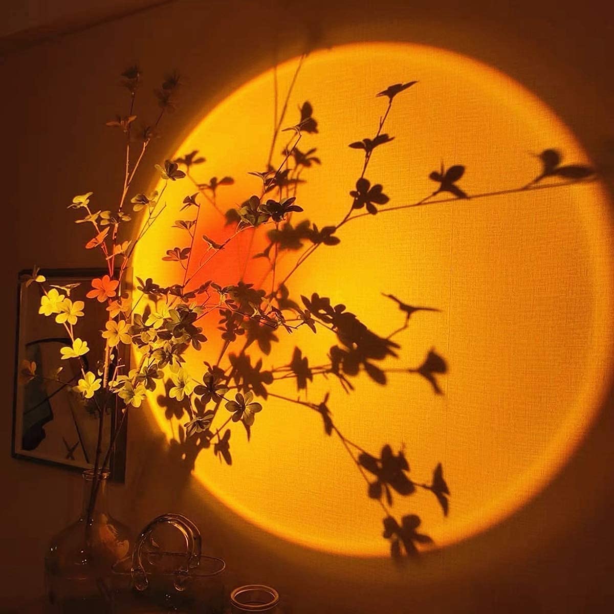 SolAura 15-Colour Sunset Projector Lamp for Relaxing Ambience