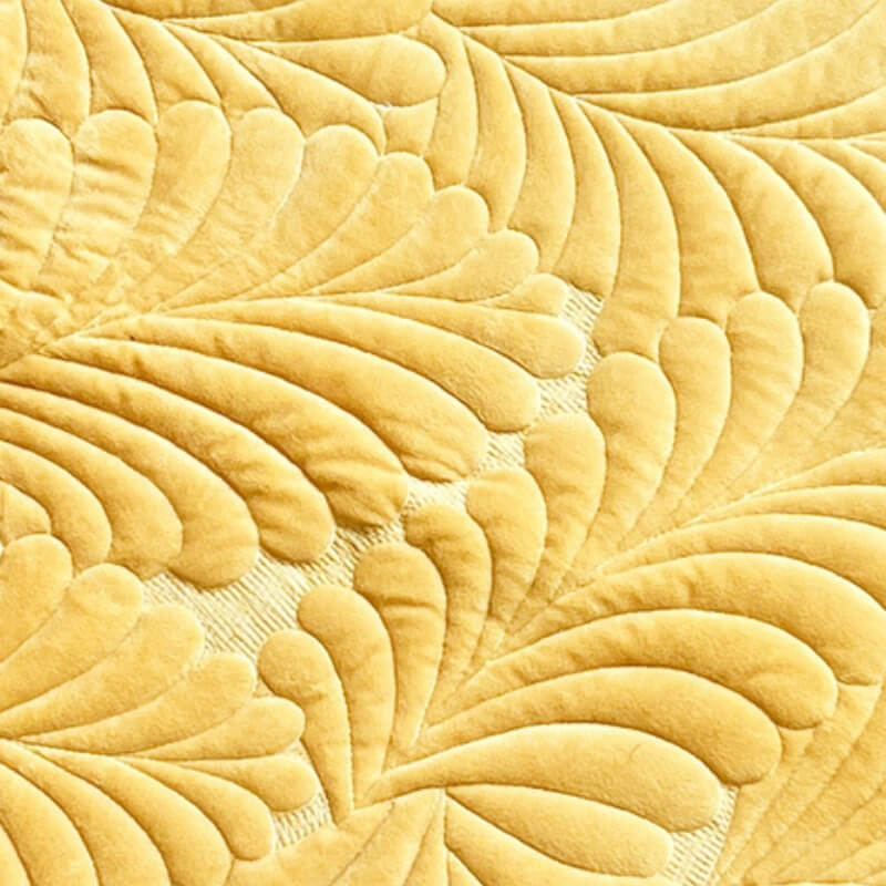 Leaf Cotton Mat Anti-scratch Protective Couch Cover 70x210